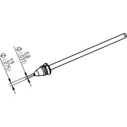 Ersa 0742ED0819H/SB odsávací hrot konický Délka hrotů 79.25 mm Obsah 1 ks