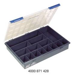 raaco Assorter 4-15 krabička na malé součástky (d x š x v) 261 x 338 x 57 mm přihrádek: 15 pevné rozčlenění Obsah 1 ks