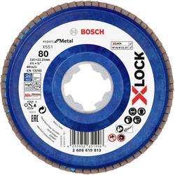 Bosch Accessories 2608619813 X551 vějířovitý brusný kotouč Průměr 115 mm Ø otvoru 22.23 mm Zrnitost 80 1 ks