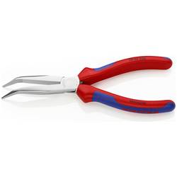 Knipex 38 25 200 pro elektroniku a jemnou mechaniku ploché jehlové kleště 40° zahnuté vanadová elektrikářská ocel 200 mm