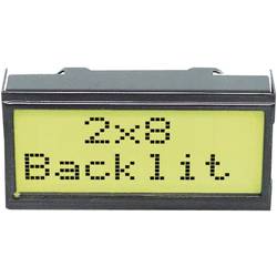DISPLAY VISIONS LCD displej černá žlutozelená (š x v x h) 40 x 20 x 10.8 mm EA DIPS082-HNLED