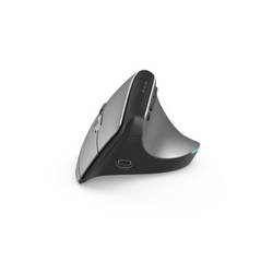 Hama optická ergonomická myš, bezdrátový, 8 tlačítko, 2400 dpi, antracitová