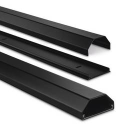 Hama Kabelová lišta hliník černá tuhý (d x š x v) 1100 x 50 x 26 mm 1 ks 00220987