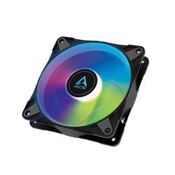 Arctic P12 PC větrák s krytem černá, bílá (š x v x h) 120 x 25 x 120 mm včetně LED osvětlení
