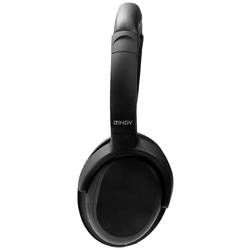 LINDY LH500XW+ sluchátka uzavřená (Over Ear) Bez kabelu stereo černá Potlačení hluku Hi-Fi