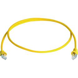 Telegärtner 100009133 RJ45 síťové kabely, propojovací kabely CAT 6A S/FTP 50.00 m žlutá samozhášecí, bez halogenů, UL certifikace 1 ks