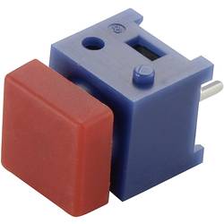 TRU COMPONENTS DS-660S-S RD, 703508 tlačítko, 100 V, 1 A, 1 ks