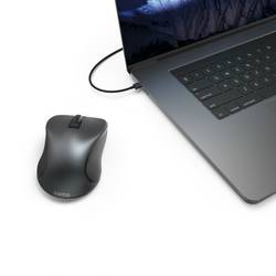 Hama optická myš, přenos Bluetooth®, 3 tlačítko, 800 dpi, 1200 dpi, 1600 dpi, antracitová