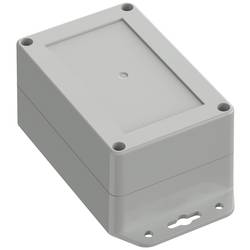 TRU COMPONENTS TC-10860616 Přírubové pouzdro 120 x 80 x 60.20 polykarbonát světle šedá 1 ks