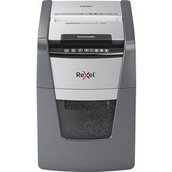 Rexel Optimum AutoFeed+ 90X skartovačka mikrořez 4 x 28 mm 34 l Počet listů (max.): 90 listů Křížový řez kancelářské sponky, sponky do sešívačky, kreditní karty