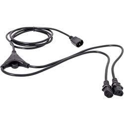 HAWA 1008272 IEC Y kabel černá 2.35 m