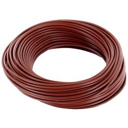 econ connect KD05BR10 spojovací drát, 1 x 0.2 mm², hnědá, 10 m