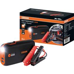 OSRAM systém pro rychlé startování auta BATTERYstart 300, OBSL300, max. startovací proud 300 A, 2x USB konektor