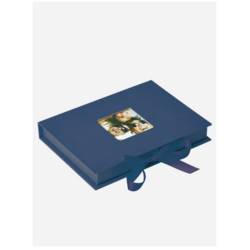 walther+ design FB-112-L fotoalbum (š x v) 14.5 cm x 20.1 cm modrá