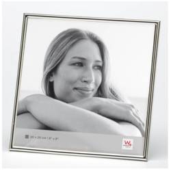 walther+ design WD220S vyměnitelný fotorámeček Formát papíru: 20 x 20 cm stříbrná