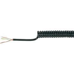 Baude 71438U spirálový kabel 300 mm / 1200 mm 7 x 0.14 mm² černá 1 ks