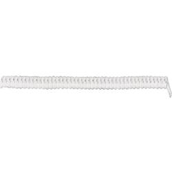 LAPP 73222364 spirálový kabel X05VVH8-F 1000 mm / 3000 mm 3 G 0.75 mm² bílá 1 ks