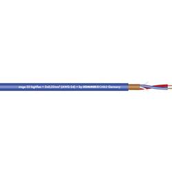 Sommer Cable 200-0002 mikrofonový kabel 2 x 0.22 mm² modrá metrové zboží