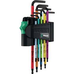 Wera 967/9 sada klíčů T 8, T 9, T 10, T 15, T 20, T 25, T 27, T 30, T 40 9dílná