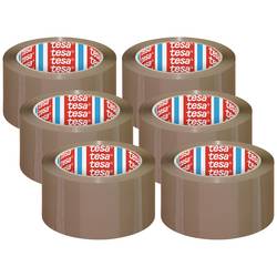 tesa 04195-00001-04 lepicí páska TESAPACK® hnědá (d x š) 66 m x 50 mm 6 role