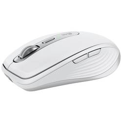 Logitech MX Anywhere 3S optická drátová myš, bezdrátový, 6 tlačítko, 8000 dpi, světle šedá