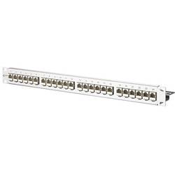 Metz Connect 130921-E 24 portů síťový patch panel 483 mm (19) CAT 6A 1 U vícebarevná osazený