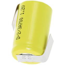 Mexcel 2/3A-ZLF speciální akumulátor 2/3 A pájecí špička ve tvaru Z Ni-Cd 1.2 V 670 mAh