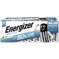 Energizer Max Plus tužková baterie AA alkalicko-manganová, 1.5 V, 50 ks