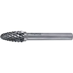 RUKO 116032 frézovací kolík tvrdokov půlkruhový oblouk 10 mm Délka 60 mm Ø hřídele 6 mm