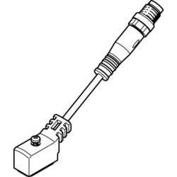 FESTO NEBV-Z4WA2L-P-E-0.5-N-M8G3-S1 připojovací kabel pro senzory - aktory, 8047673, piny: 2, 3, 0.50 m, 1 ks