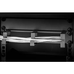 Renkforce RF-3429154 10 palec kabelové vedení pro datové skříně 1 U černá