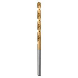 Bosch Accessories 2608596686 HSS kovový spirálový vrták, 3.5 mm, délka 70 mm, TiN, DIN 338, válcová stopka, 1 ks