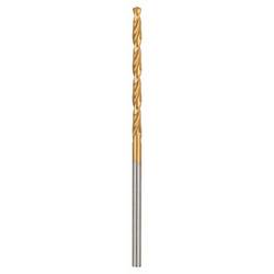 Bosch Accessories 2608596671 HSS kovový spirálový vrták, 2 mm, délka 49 mm, TiN, DIN 338, válcová stopka, 1 ks