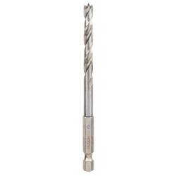 Bosch Accessories 2608595522 spirálový vrták do dřeva 6 mm Celková délka 106 mm 1/4 (6,3 mm) 1 ks