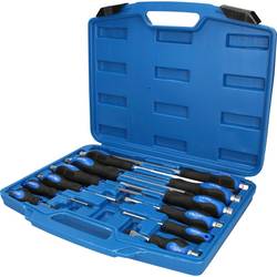 Brilliant Tools BT034012 sada šroubováků, plochý, křížový PH, 12dílná, BT034012