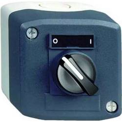Schneider Electric XALD134 Harmony XALD134 tlačítko volby v pouzdře otočný držák tmavě šedá , světle šedá 1 x 90 ° otočení 1 ks