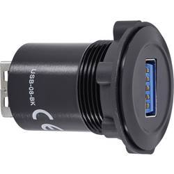 TRU COMPONENTS USB-08-BK 1243949 USB konektor 1 ks