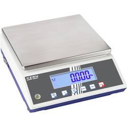 Kern FCB 12K1 stolní váha 12 kg, rozlišení 1 g 230 V, na baterii, napájeno akumulátorem, stříbrná