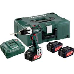 Metabo BS 18 LT SET aku vrtací šroubovák, 18 V, 4.0 Ah Li-Ion vč. 3x aku, vč. nabíječky, kufřík, 602102960