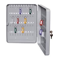 ALCO schránka na klíče Schlüsselkassette 40 Haken Stah.lichtgrau B160xT80xH200mm 892 Počet háčků 40 světle šedá