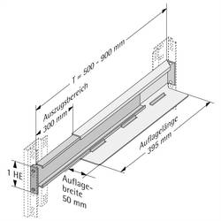Apranet 26518957 19 palec lišty pro datové skříně
