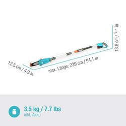 GARDENA 14770-20 14770-20 akumulátor prořezávač + akumulátor, vč. nabíječky 18 V Li-Ion