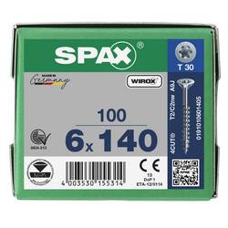 SPAX 0191010601405 R 88091 Senkkopf/T-STAR TG šroub do dřeva 6 mm 140 mm T-STAR plus ocel WIROX 100 ks