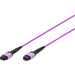 Digitus DK-2566-01/4 optické vlákno Propojovací kabel z optických vláken 1 m fialová, černá extrémně tenký , flexibilní vnitřní vodič, páska ze skleněných