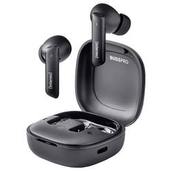 Intenso Buds Pro T500HAE schwarz špuntová sluchátka (In Ear) Bluetooth® černá Potlačení hluku odolná vůči vodě mobil