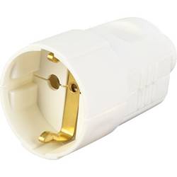 Bachmann 912.270 zásuvka plast 230 V bílá IP20