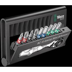 Wera Bit-Check 10 Zyklop Mini BiTorsion 1 05057418001 sada bitů, 10dílná, křížový PH, křížový PZ, TORX, inbus, 1/4 (6,3 mm)