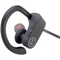 Tie Studio Bluetooth 4.1 Sport sportovní špuntová sluchátka (In Ear) Bluetooth® černá headset, regulace hlasitosti, odolné vůči potu