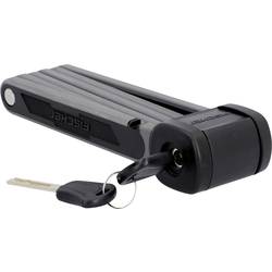 FISCHER FAHRRAD Soft-Touch PROTEC FKS85 skládací zámek černá zámek s klíčem