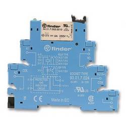 Finder 38.51.7.012.0050 reléový modul, 12 V/DC, 6 A, 1 přepínací kontakt, 1 ks